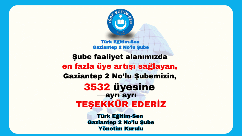TEŞEKKÜRLER….
